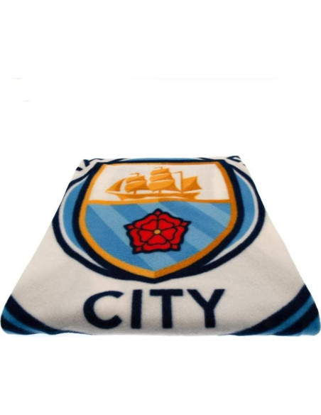 Manta de Forro Suave Manchester City FC 152.4x127 cm