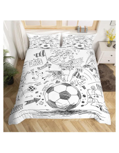 Funda de Edredón Erosebridal Individual Microfibra Deportes