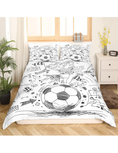 Funda de Edredón Erosebridal Individual Microfibra Deportes