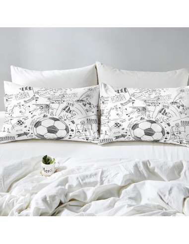 Funda de Edredón Erosebridal Individual Microfibra Deportes