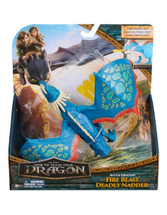 Figura de Acción Dragón Deadly Nadder de Fuego 25.4 cm 2