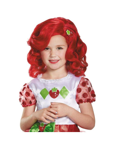 Disfraz de peluca deluxe pastel de fresa Disguise 4-10 años