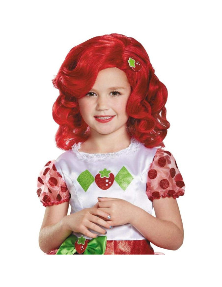 Disfraz de peluca deluxe pastel de fresa Disguise 4-10 años