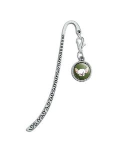 Marcador de Página de Metal Pinky y el Cerebro - 85mm