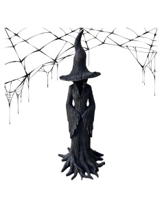 Estatua de Bruja Cracker Barrel 30 cm Resina Gótica Halloween