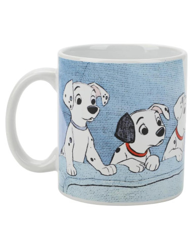 Taza Cerámica 473 ml 101 Dálmatas Disney Bioworld