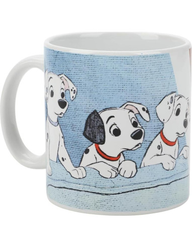 Taza Cerámica 473 ml 101 Dálmatas Disney Bioworld