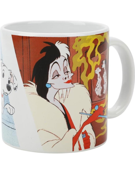Taza Cerámica 473 ml 101 Dálmatas Disney Bioworld