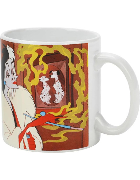 Taza Cerámica 473 ml 101 Dálmatas Disney Bioworld