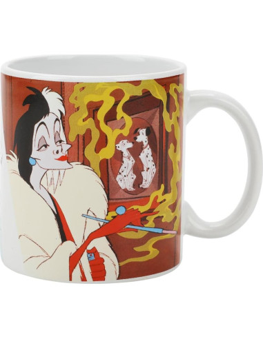 Taza Cerámica 473 ml 101 Dálmatas Disney Bioworld