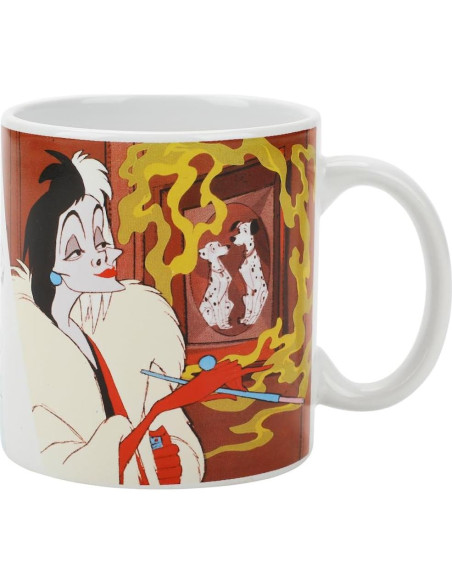 Taza Cerámica 473 ml 101 Dálmatas Disney Bioworld