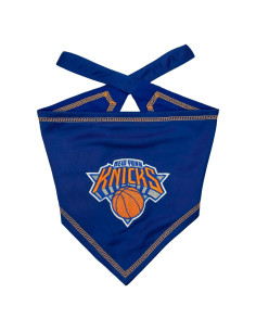 Bandana para Mascotas Pets First NBA New York Knicks - Pequeña/Mediana