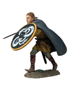 Figura Halvar Vikingo 1:30 W. Britain Metal Pintada a Mano