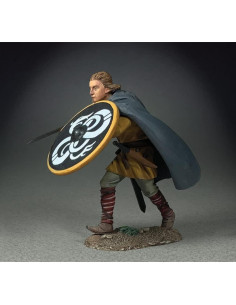 Figura Halvar Vikingo 1:30 W. Britain Metal Pintada a Mano 2