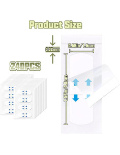 Cinta Levantadora Facial Invisible 240 Piezas - Guangzhou Hailuopu 2