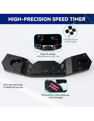 Temporizador de Cubo Rápido Qiyi EQY802 - Precisión 0.001s