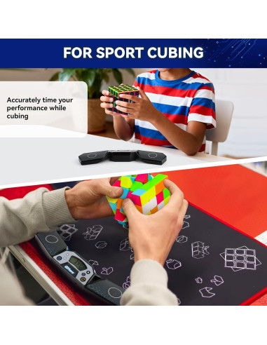 Temporizador de Cubo Rápido Qiyi EQY802 - Precisión 0.001s