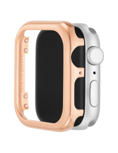 Bumper Protector Anne Klein para Apple Watch 40mm Dorado Rosa