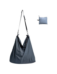 Bolsa Cruzada Plegable Fynarzel 16L Gris - Ligera y Compacta