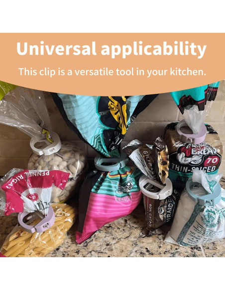 Clip de Sellado Hermético YOUNEEDFUL 3 Piezas Multicolor