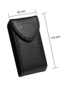 Juego de Cortauñas Profesional Attour 3 Piezas Estuche Negro 2