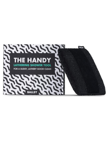 Esponja Exfoliante de Ducha Ballsy Handy - Genera Espuma Extra