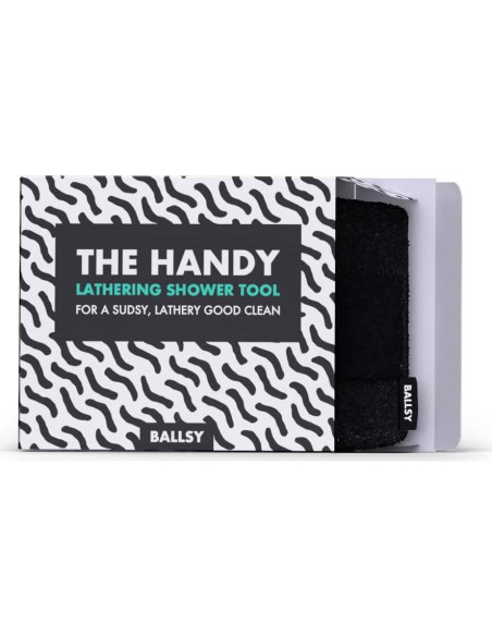 Esponja Exfoliante de Ducha Ballsy Handy - Genera Espuma Extra