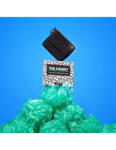 Esponja Exfoliante de Ducha Ballsy Handy - Genera Espuma Extra