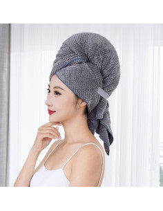 Toalla de Microfibra para Cabello XAIODRAGONSKY 40x24 cm 2PC 2