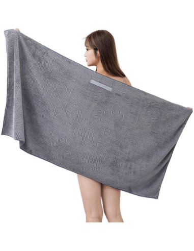 Toalla de Microfibra para Cabello XAIODRAGONSKY 40x24 cm 2PC