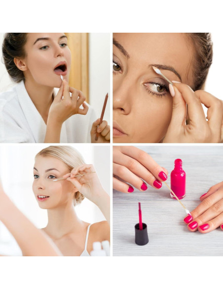 Bastones de Limpieza de Armas Miaozhun 500 PCS 15 cm Algodón