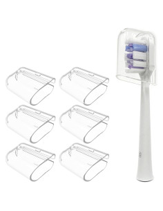 Cubiertas de cepillo de dientes INUSO - Pack de 6, ventiladas
