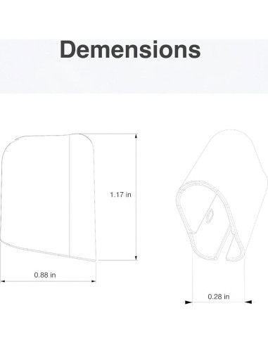 Cubiertas de cepillo de dientes INUSO - Pack de 6, ventiladas