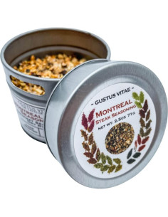 Sazonador de Carne de Montreal Gustus Vitae 65g - Todo Natural 2