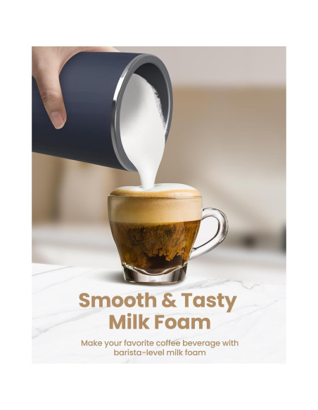 Espumador de Leche Eléctrico SIMPLETASTE 4-en-1 Azul 240ml