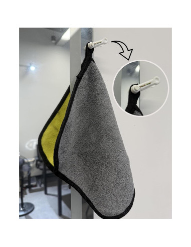 12 Pinzas de Plástico CUARUSUIKA para Ropa y Comida - Blanco y Gris