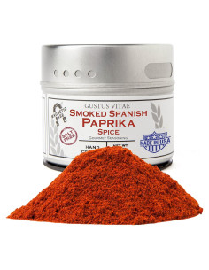 Pimentón Español Ahumado Gustus Vitae 65g - Sin OGM, Natural