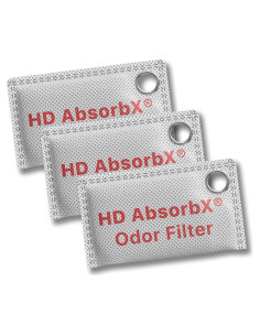 Bolsas Purificadoras de Aire iTouchless AbsorbX 3-Pack - Control Olores