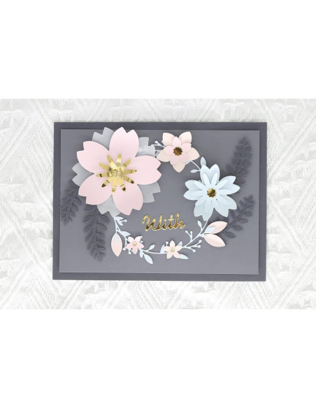 Troquel de Papel Bira Craft 3.81 cm Forma de Pétalo