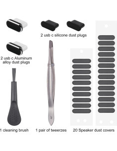 Kit de Tapones de Polvo USB C 4 Piezas Gsbnjuy - Protección Total 2