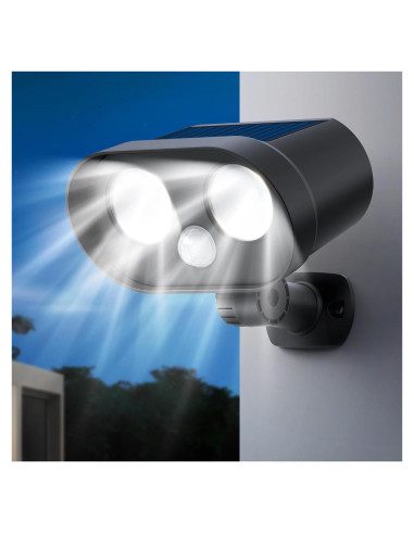 Luces Solares Noctila LT00301 IP65 1200mAh Sensor Movimiento