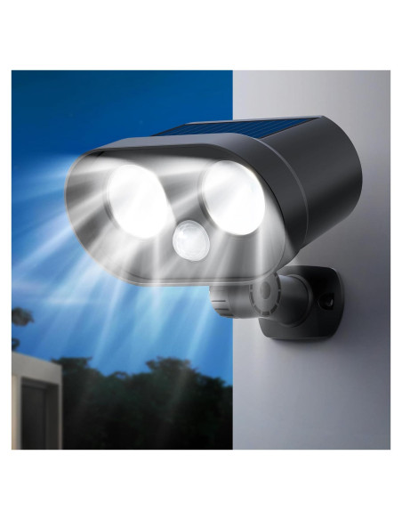 Luces Solares Noctila LT00301 IP65 1200mAh Sensor Movimiento