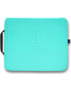 Cojín de Gel Zen Virtuoso Teal para Alivio Coccix y Espalda 2