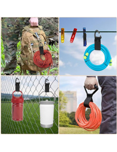 Organizador de Cables de Extensión YOUNITA - Paquete de 10 2