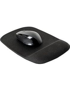 Alfombrilla de Ratón con Reposamuñecas de Gel STAPLES Negra 2