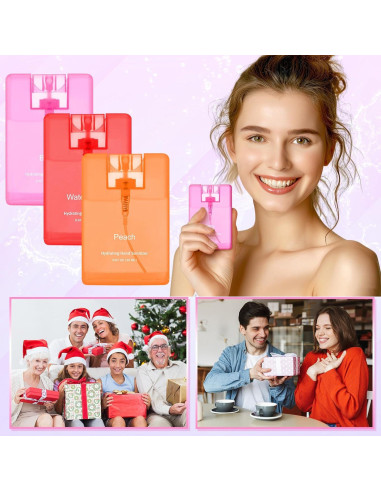 3 Sprays Desinfectantes de Manos Viaje Dansib 20 ml Aroma Frutal