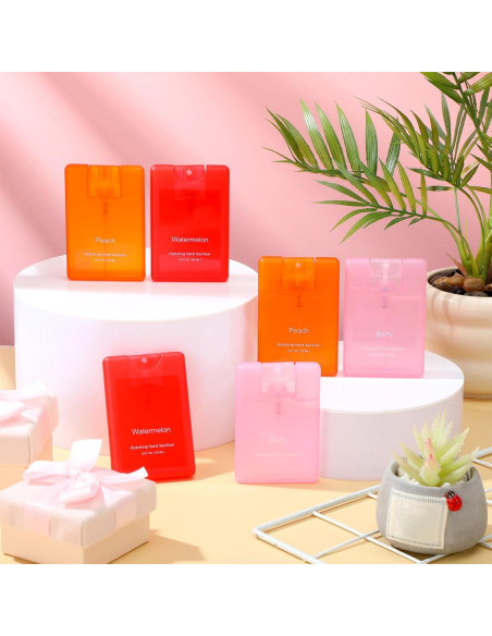 3 Sprays Desinfectantes de Manos Viaje Dansib 20 ml Aroma Frutal