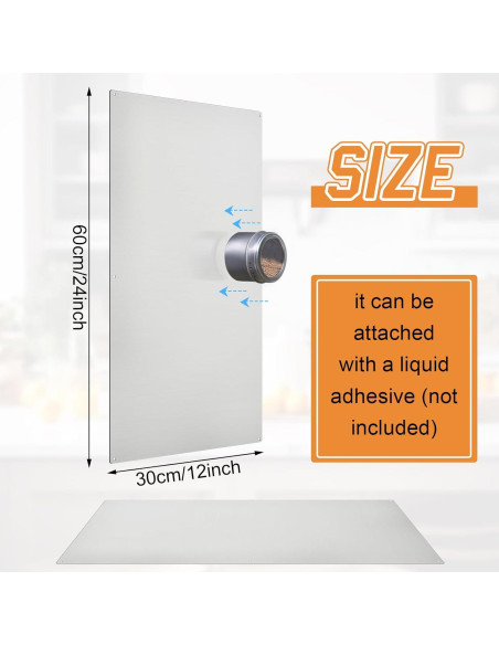 Estante Magnético para Especias Otoolling 60x30 cm Acero Inoxidable