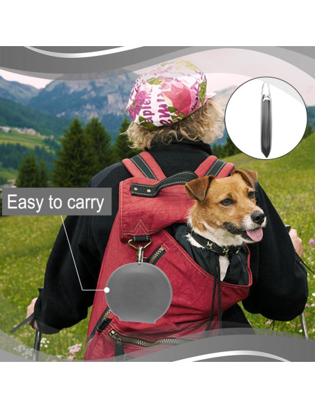 Cuencos Plegables para Perros IFOYO 2 en 1 Antideslizante Gris