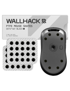 Patines de Puntos Wallhack PTFE Universales para Ratones 7mm